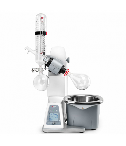 DLAB RE100-Pro Rotary Evaporatör Diagonal 20.... 280 rpm / 180 °C Otomatik Lift